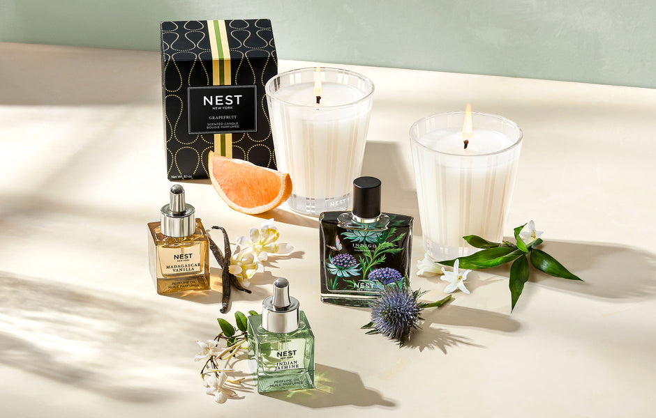 NEST New York candles, eau de parfums, and perfume oils